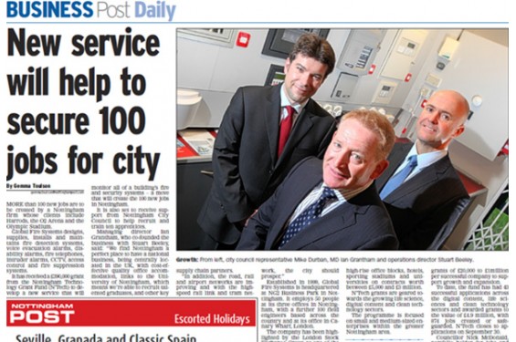 New Service will help secure 100 jobs