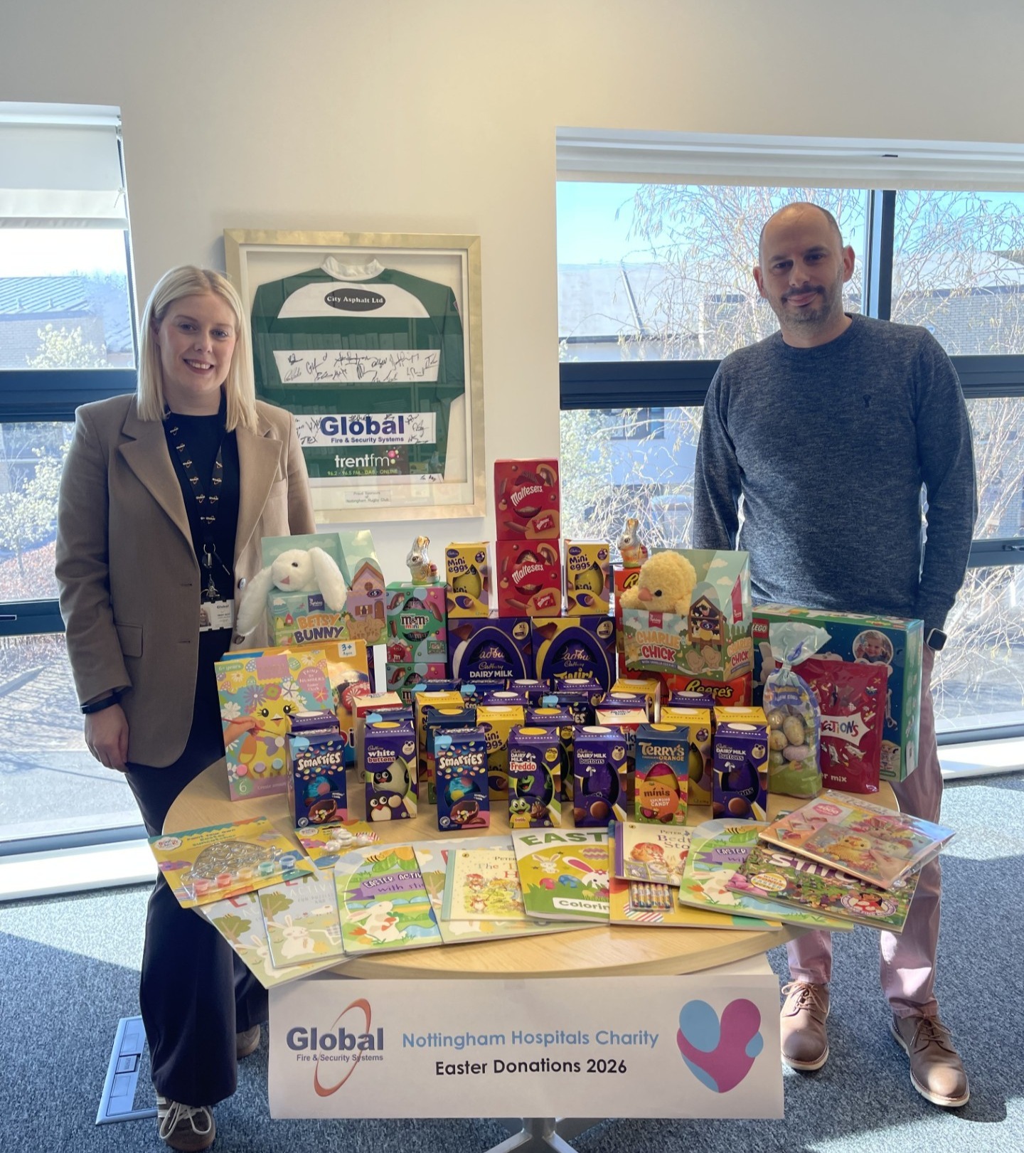 Colleagues Come Together to Support Nottingham Hospitals Charity Easter Appeal