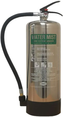 Water Mist Extinguishers (Section 2)